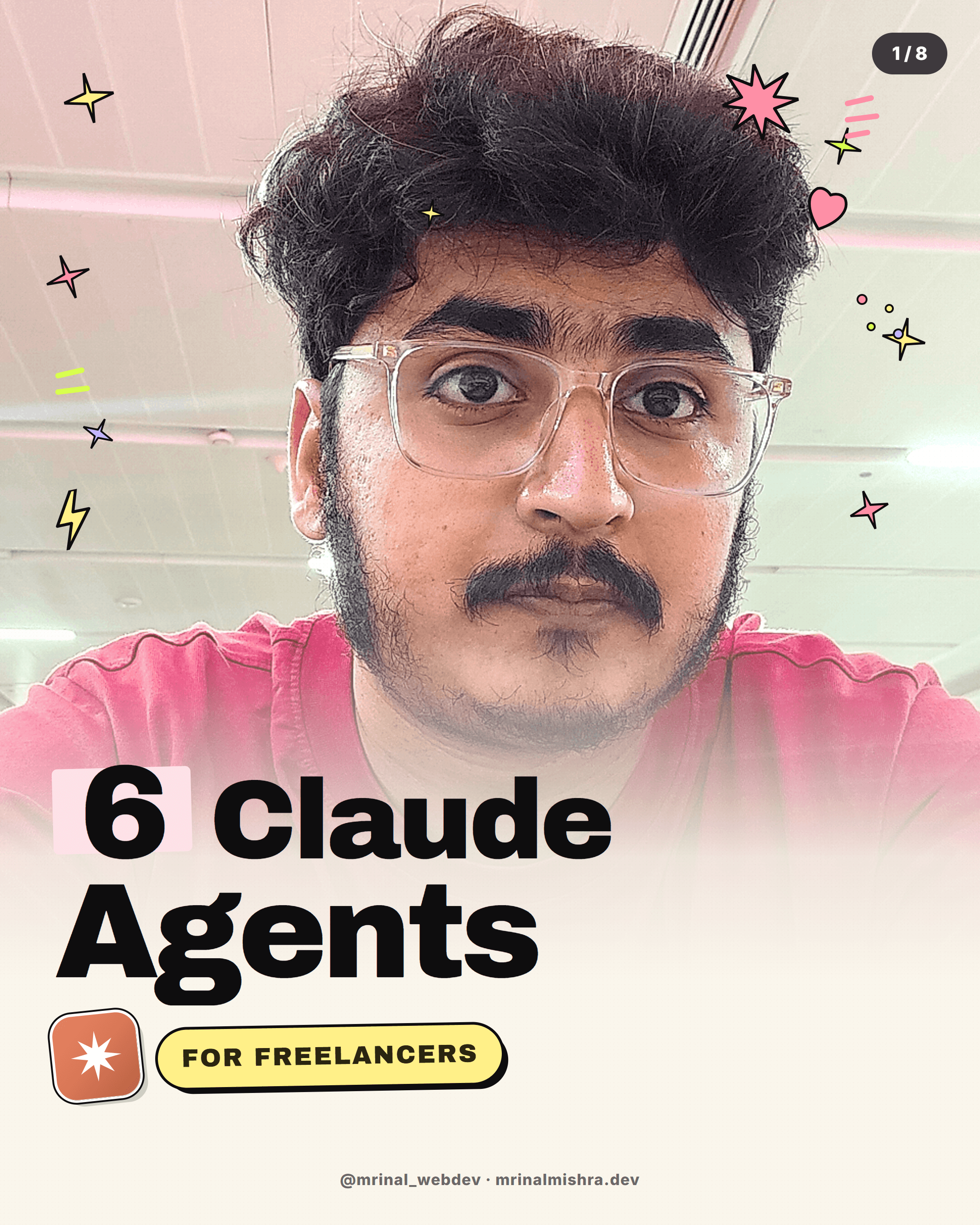6 Claude Agents for freelancers.